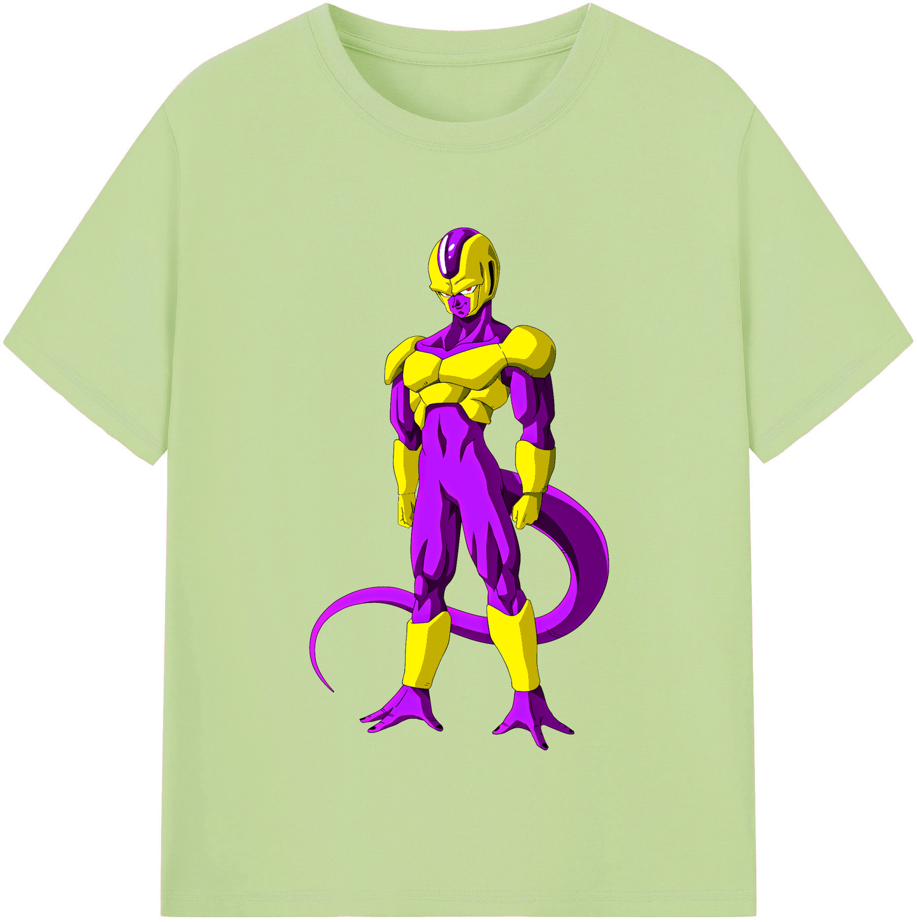 （画像用） ドラゴンボール フリーザ DRAGON BALL Frieza 綿100％半袖Tシャツ（フロントプリント）